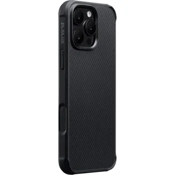 Pouzdro na mobilní telefon Pitaka Aramid Protective Case Cairn MagSafe kryt iPhone 16 Pro Max Black/Grey