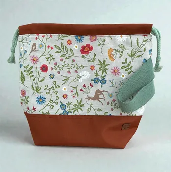 Organizér galanterie Annie's Knit Projektová taška Klubkovka – rezavá louka