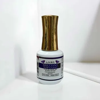 Lak na nehty Top coat Brilliant LNS 15ml (střední hustota – Medium)