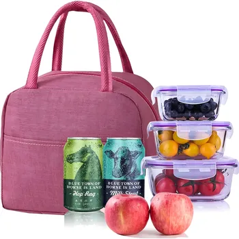 Izolační termotaška růžová