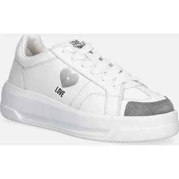 Dámské tenisky Kožené tenisky Love Moschino JA15205G1NIAJ10B bílá 00X, EUR 40