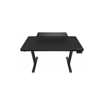 Psací stůl COUGAR stůl E-STAR 120 electric 1200 x 600 x 15, 720-1170mm, carbon design, monitor stand, pad, paměť nastavení 2 módy