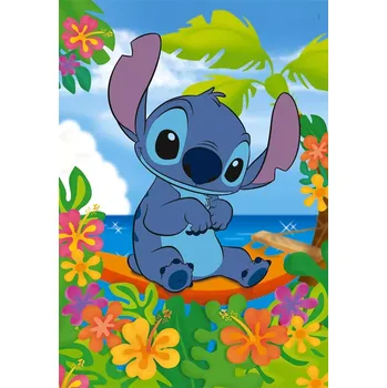 Dětské zboží CLEMENTONI Stitch V houpací síti 104 dílků