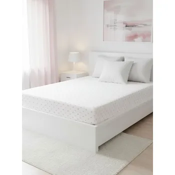 Prostěradlo Sinsay - Prostěradlo s gumou s celoplošným potiskem mašliček - růžová - 696II-30X - 696II-30X-ONE