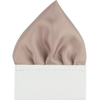 Látkový kapesník Tmavě pudrový pánský kapesníček do saka matný