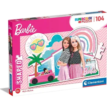 Dětské zboží Clementoni tvarové Barbie 27163 104 dílků