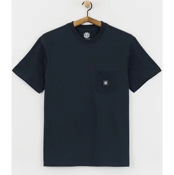 Pánské tričko Element Icon Label Pocket (eclipse navy) XXL, námořnická modrá