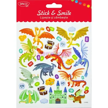 samolepka Samolepky AB070L Draci