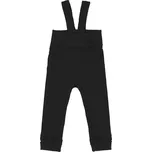 Tepláčky s traky Basic - Černé Velikost: 98