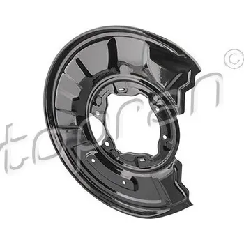 Brzdový kotouč Ochranný plech proti rozstřikování, brzdový kotouč TOPRAN 409 531 001