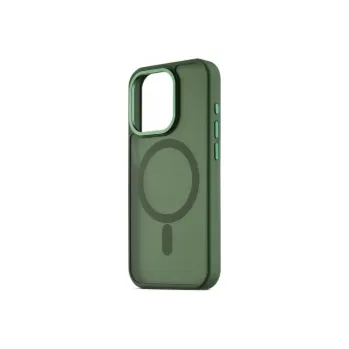 Pouzdro na mobilní telefon Aiino - Berry protivník s magnetem pro iPhone 15 Pro - Green