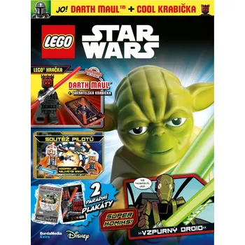 Kniha KOMIKS LEGO® Star Wars™ 08/2025 - Minifigurka Darth Maul™ + sběratelská krabička