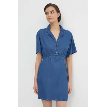 Dámské šaty Šaty Pepe Jeans CHERYL PL953510 modrá 55X, vel. S