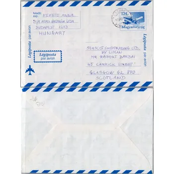 Poštovní známka Celistvost Maďarsko#