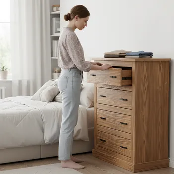 Komoda Komoda 4 zásuvky EL DORADO dub antik