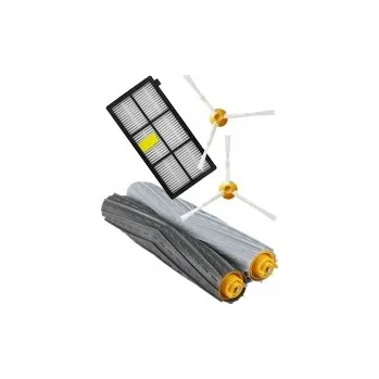 Sada příslušenství pro robotický vysavač Kartáče a HEPA filtr pro vysavač IROBOT Roomba 896 sada 5ks
