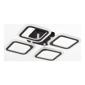 Černo-zlaté LED stropní svítidlo STELLAR s dálkovým ovládáním 39,4 cm