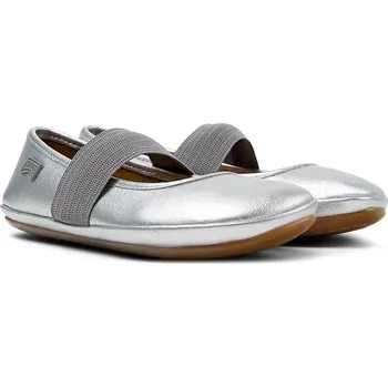 Dámská obuv Dětské kožené baleríny Camper Right Kids 80025.35.38 stříbrná SLV, EUR 35