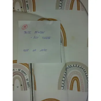 2. jakost | Podložka do kočárku prodloužená (Pastel Rainbow, šedý fleece) Varianta: 1
