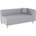 Pohovka BROKEN - šedá látka, pravá - SLEVA 3% s kodem radost25