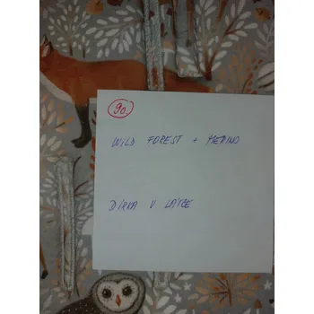 2. jakost | Podložka do kočárku prodloužená (Wild forest, merino beránek) Varianta: 1