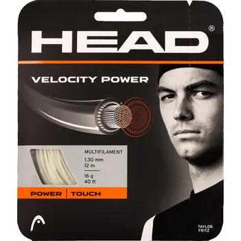 Struna na výplet tenisové rakety Tenisový výplet Head Velocity MLT Power Set Natural 1.30 mm