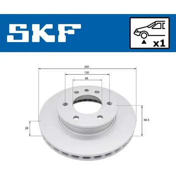 Brzdový kotouč SKF VKBD 81395 V1 Brzdový kotouč (VKBD81395V1)