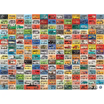 Dětské zboží Puzzle EUROGRAPHICS VW groovy bus – 1000 dílků