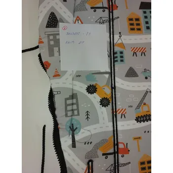 2. jakost | Podložka do kočárku prodloužená (Builder, černý fleece) Varianta: 1