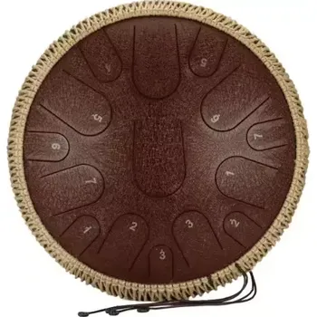 Perkuse Steel Tongue Drum FZone STD-14I15 Brown