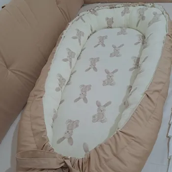 Hnízdečko pro miminko Pro útulný domov Hnízdečko pro miminko Zajíček cappuccino