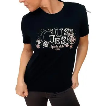 Dámské tričko Dámské triko Guess Solange V6GI11 černá XL