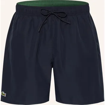 Pánské oblečení Lacoste Pánské Koupací Šortky, tmavě modrá / zelená, 52/L