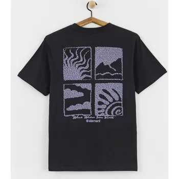 Pánské tričko Element 4 Elements (off black) M, černá