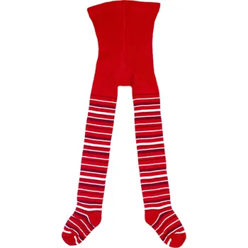 Dětská móda Dětské punčocháče červené, Velikost: 122 - 128, Barva: Červená