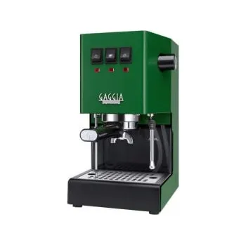 Příprava kávy Gaggia Classic E24 espresso kávovar - Jungle Green