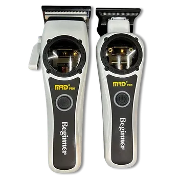 Strojek na vlasy MRD PRO Beginner HC-999 + GMT-999 Clipper & Trimmer Set White