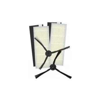 Sada příslušenství pro robotický vysavač HEPA filtry a kartáčky pro vysavač ILIFE A40 sada 2+2ks