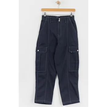 Dámské kalhoty Vans 6Oz Canvas Sidewalk (parisian night) S, námořnická modrá