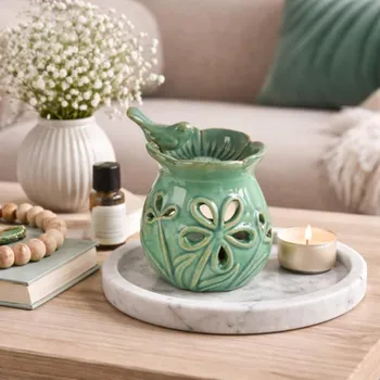 Aroma lampa Aromalampa - Květina s ptáčkem