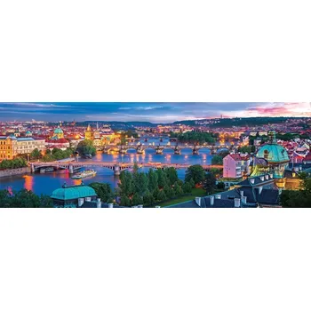 Dětské zboží EUROGRAPHICS panoramatické puzzle Praha, Česká republika – 1000 dílků