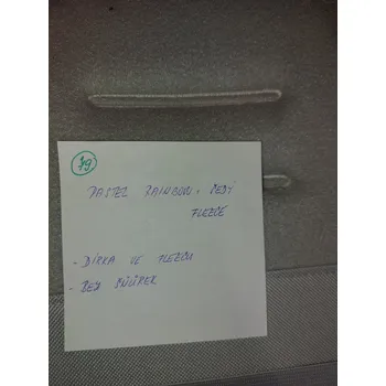 2. jakost | Podložka do kočárku prodloužená (Pastel Rainbow, šedý fleece) Varianta: 3