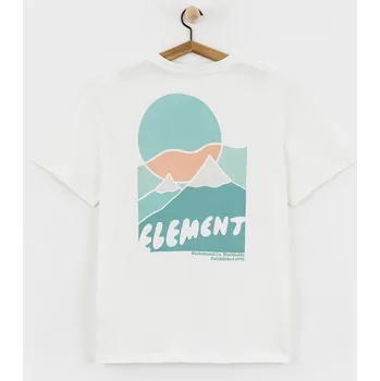 Pánské tričko Element Sunrise (optic white) L, bílá