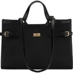 Peterson Černá dámská kabelka s magnetickým zapínáním