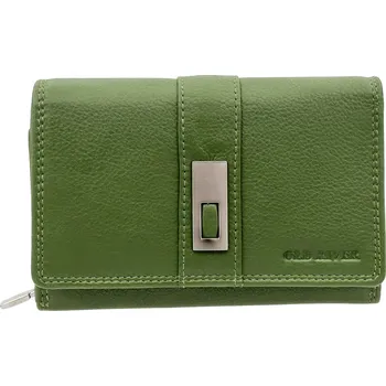 Peněženka Kožená dámská peněženka 6022-FN zelená, Old River