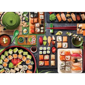 Dětské zboží Puzzle EUROGRAPHICS Sushi stůl 1000 dílků