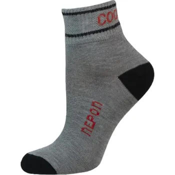 Pánské ponožky Snížené thermo ponožky s aktivním stříbrem šedé, Velikost: 46 - 47 (11 - 12), Barva: Šedá
