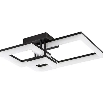 Černé stropní LED svítidlo Amilia 470mm 22W CCT - Rabalux - 71386 - 71386