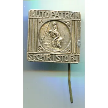 Sv. Kryštof, patron řidičů.