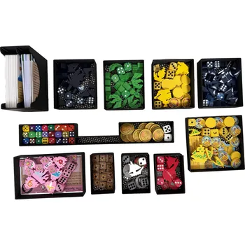 Příslušenství k deskovým hrám Ahoj | 3D tištěný insert | MitroCZECH Barva: Černá